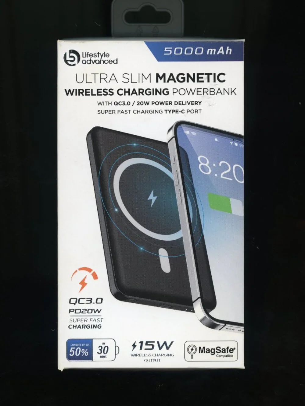 Ultra Slim Magnetic Charger and Powerbank Lifestyle Advanced